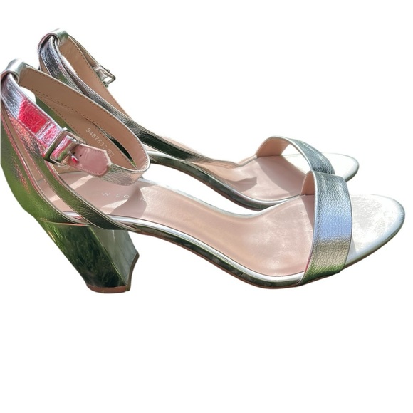 Grey sandals with a 2.5 inch heel. Size 9 UK - Picture 4 of 4